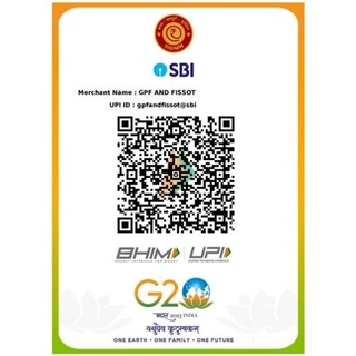 GPF & FISSOT UPI donation QR code